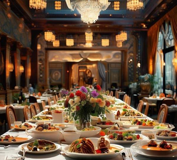 四星酒店餐饮部，品质与创新的完美结合