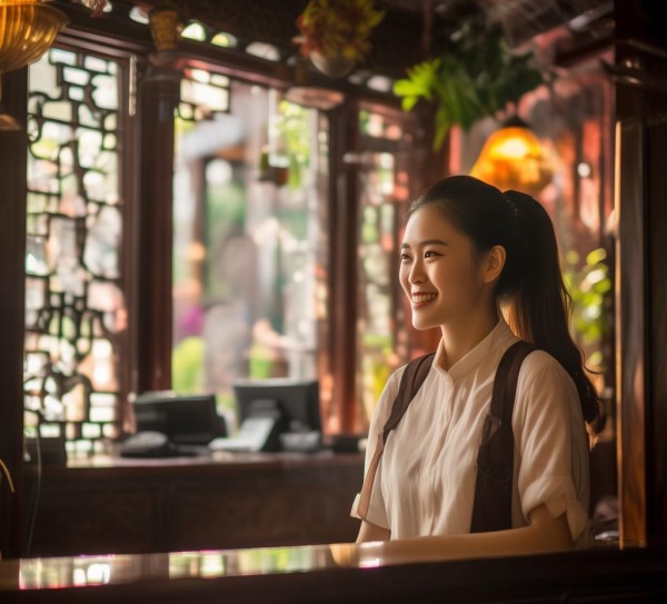 四川梨庭酒店——让预订服务员成为你的亮点 四川梨庭酒店——让预订服务员成为你的亮点